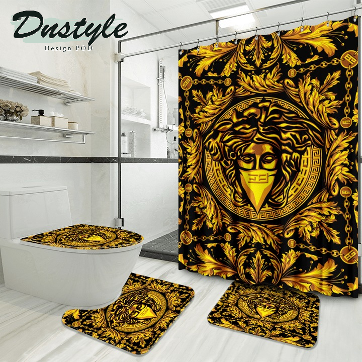 Versace Brand Bathroom Luxury Fashion Set Shower Curtain #2