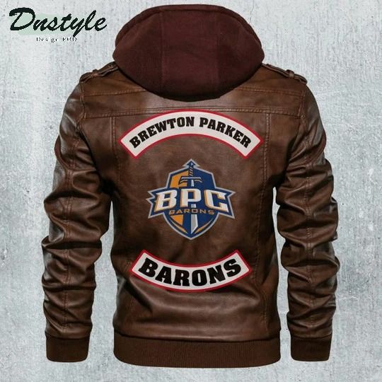 Brewton Parker Barons NCAA Football Leather Jacket