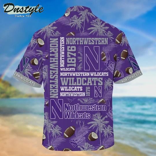 Northwestern Wildcats NCAA Summer Hawaii Shirt