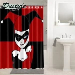 Harley Quinn Suicide Squad Shower Curtain Waterproof Bathroom Sets Window Curtains