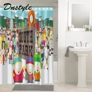 South Park Characters Shower Curtain Waterproof Bathroom Sets Window Curtains