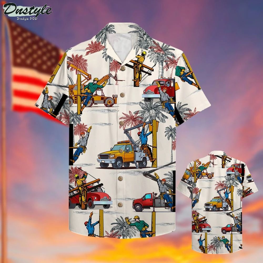 Lineman Hawaiian Shirt