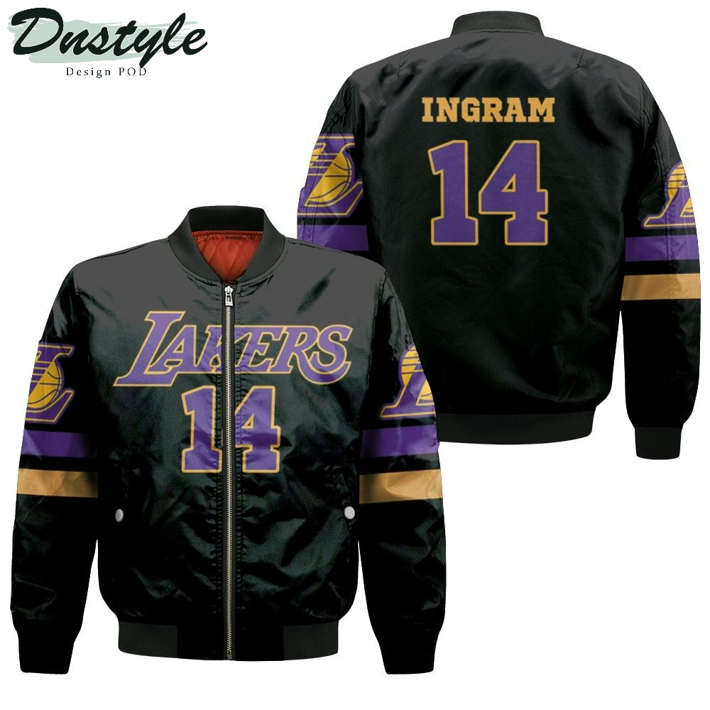 Los Angeles Lakers Brandon Ingram 14 Bomber Jacket