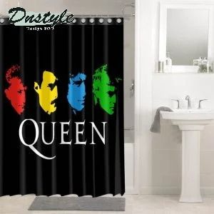 Queen Rock Band Shower Curtain Waterproof Bathroom Sets Window Curtains