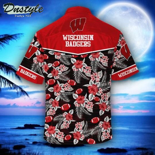 Wisconsin Badgers NCAA Hawaiian Shirt