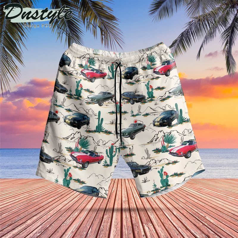 Shelby Mustang Hawaiian Shirt