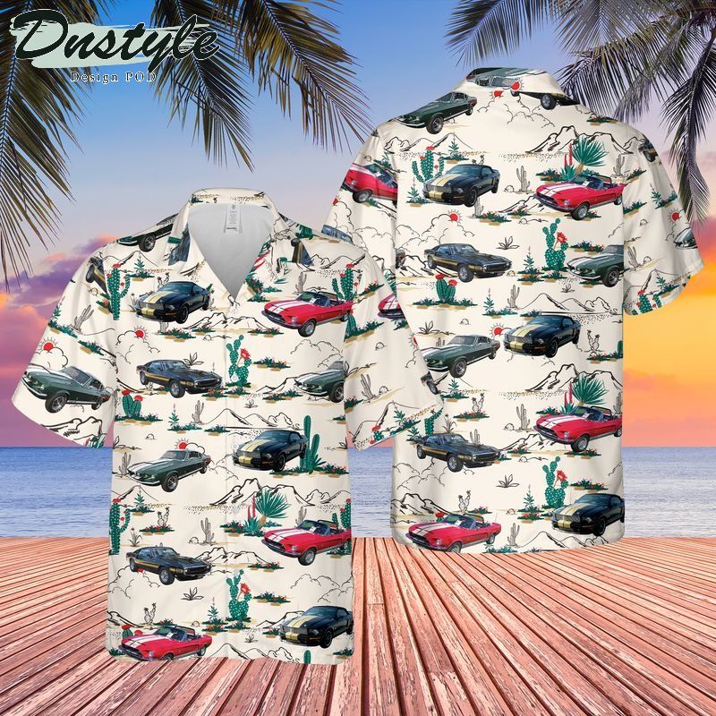 Shelby Mustang Hawaiian Shirt