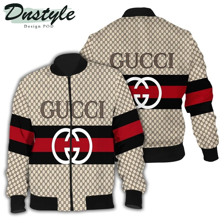 Gucci high-end Luxury Brand Fashion Bomber Jacket