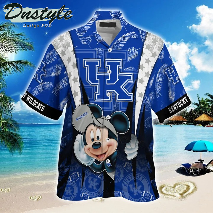 Kentucky Wildcats Mickey NCAA Summer Hawaii Shirt