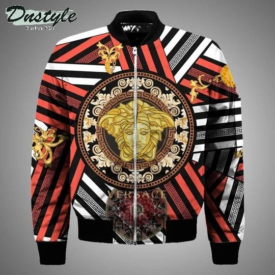 Versace Luxury Brand Fashion Bomber Jacket #12