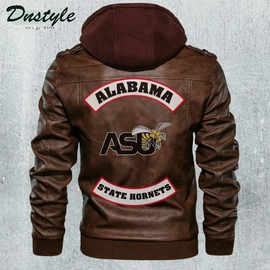 Alabama State Hornets Ncaa Football Leather Jacket