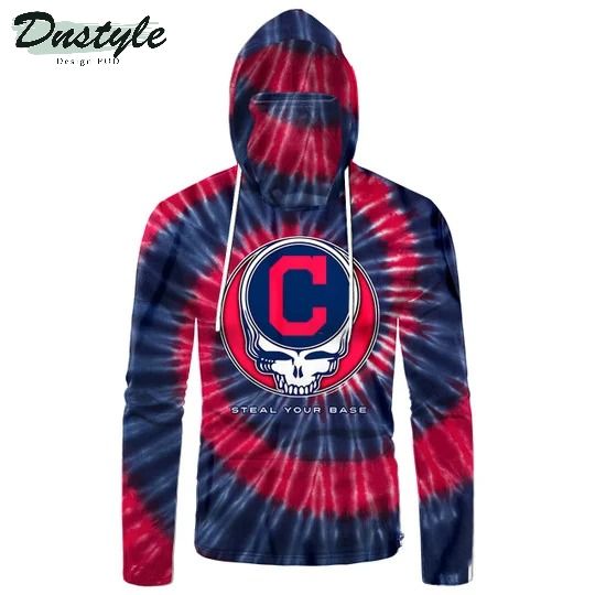 Cleveland Indians MLB 3D Full Printing Mask Hoodie