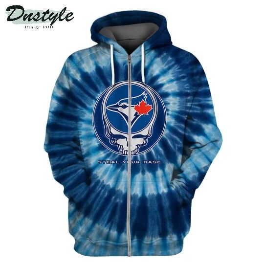 Toronto Blue Jays Steal Your Base MLB 3D Full Printing Hoodie