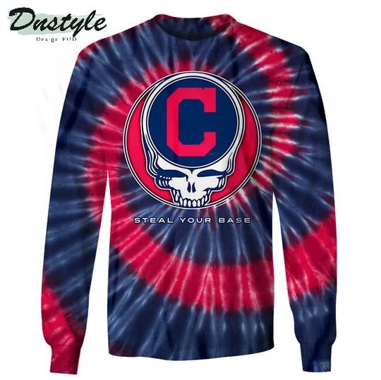 Cleveland Indians Steal Your Base MLB 3D Full Printing Hoodie