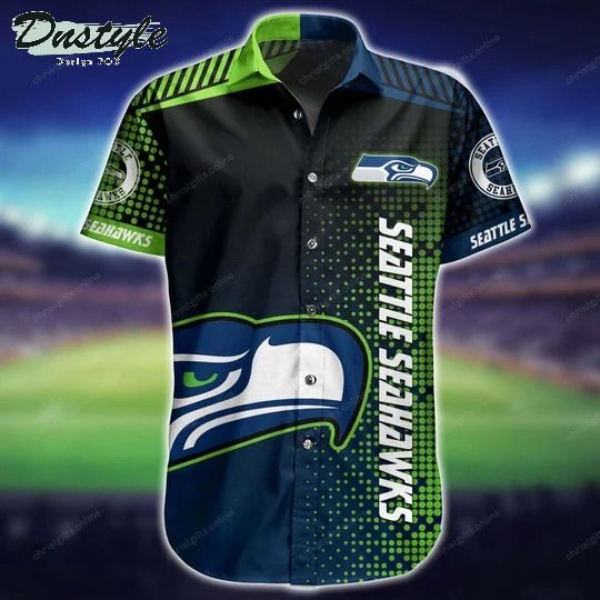 Personalized Seattle Seahawks NFL Hawaii Shirt