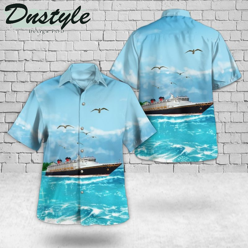 Disney Cruise Line Disney Wonder Cruise Ship Hawaiian Shirt