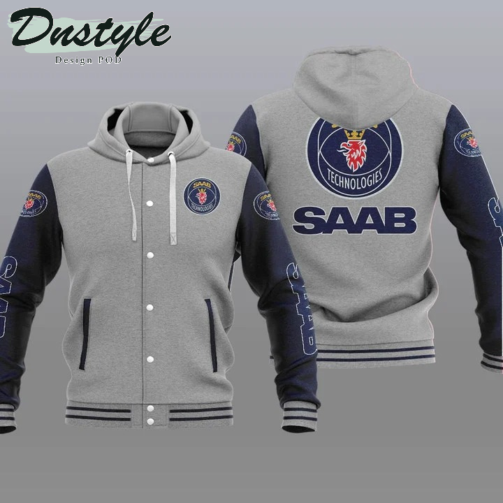 Saab Automobile Hooded Varsity Jacket