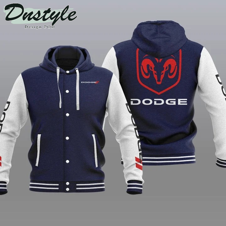 Dodge Hooded Varsity Jacket