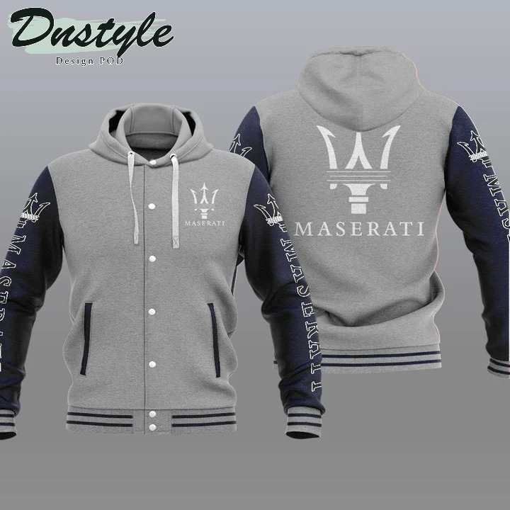 Maserati Hooded Varsity Jacket