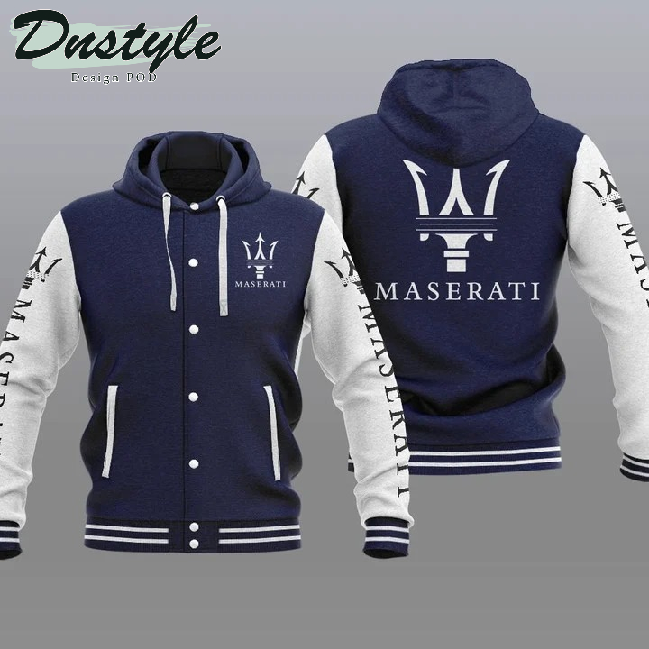 Maserati Hooded Varsity Jacket