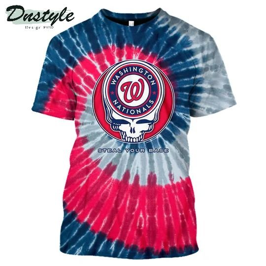 Washington Nationals Steal Your Base MLB 3D Full Printing Hoodie