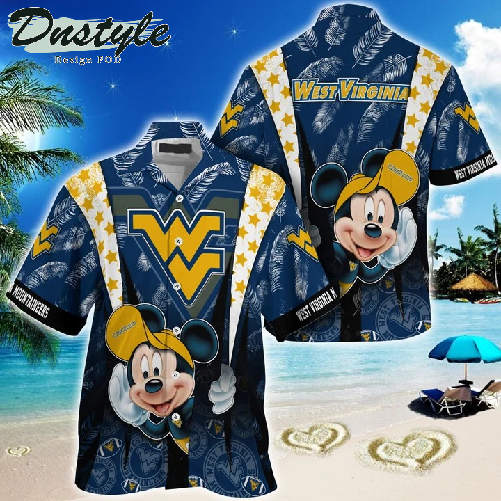 West Virginia Mountaineers Mickey NCAA Summer Hawaii Shirt