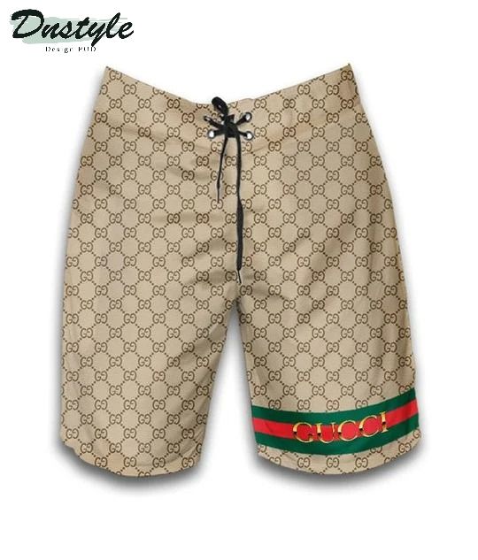 Gucci Tiger Combo Hawaii Shirt Shorts Flip Flops