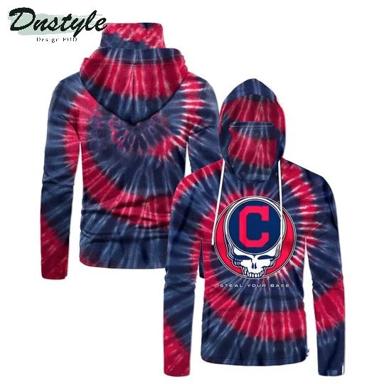 Cleveland Indians MLB 3D Full Printing Mask Hoodie