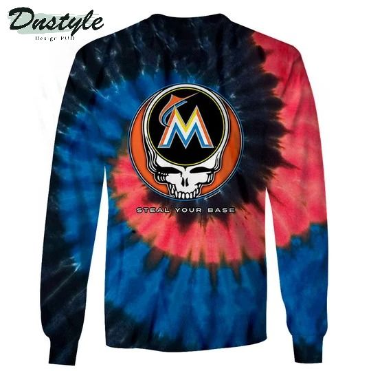 Miami Marlins Steal Your Base MLB 3D Full Printing Hoodie