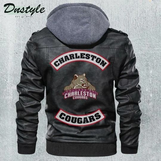 Charleston Cougars NCAA Leather Jacket