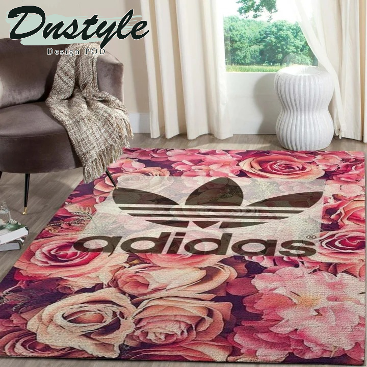 Adidas Logo Area Rugs Luxury Living Room Carpet