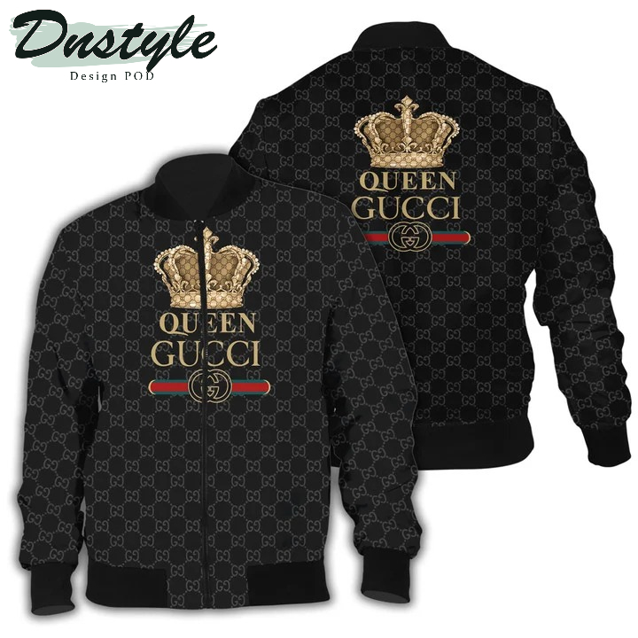 Queen Gucci Luxury Brand Fashion Bomber Jacket