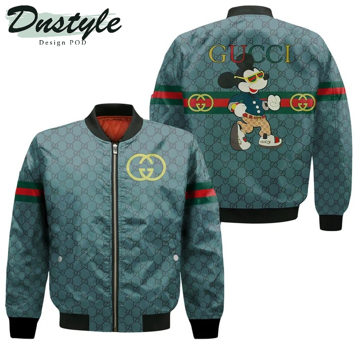 Gucci Mickey Luxury Brand Fashion Bomber Jacket #184