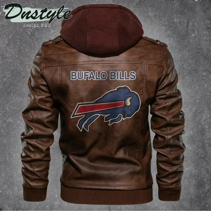 Bufalo Bills NFL Football Leather Jacket
