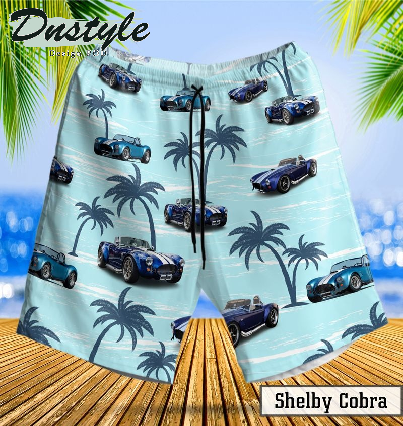 Shelby Cobra Hawaiian Shirt