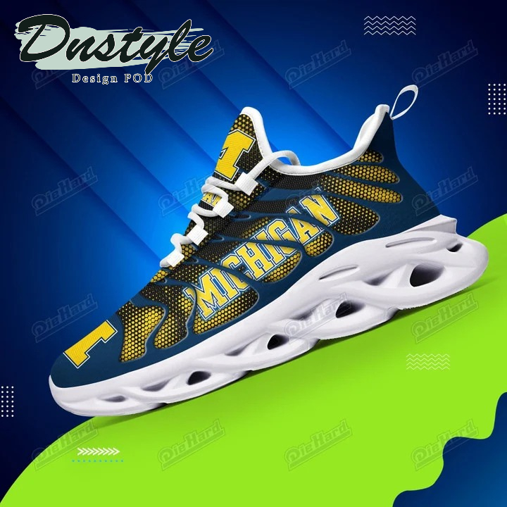 Michigan Wolverines NCAA Max Soul Clunky Sneaker