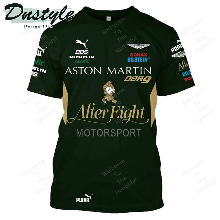 Aston Martin F1 Team Racing After Eight Motorsport All Over Print 3D Hoodie