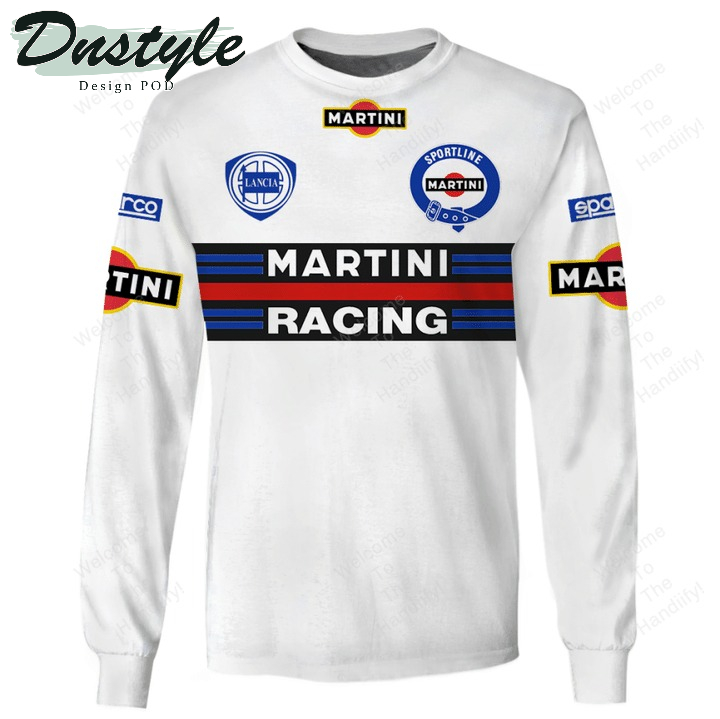 Martini Racing Lancia Sportline All Over Print 3D Hoodie