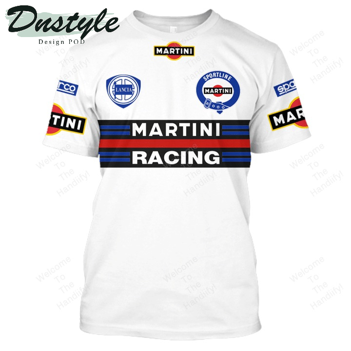 Martini Racing Lancia Sportline All Over Print 3D Hoodie