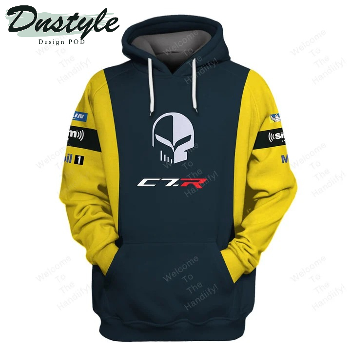 Corvette Racing Mobil1 Michelin All Over Print 3D Hoodie