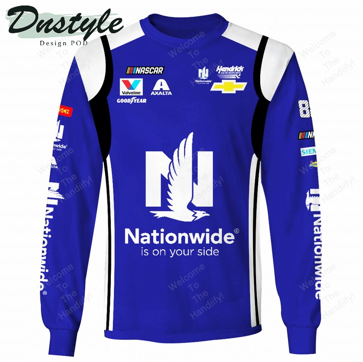 Alex Bowman Hendrick Motorsports Racing Nationwide Is On Your Side All Over Print 3D Hoodie