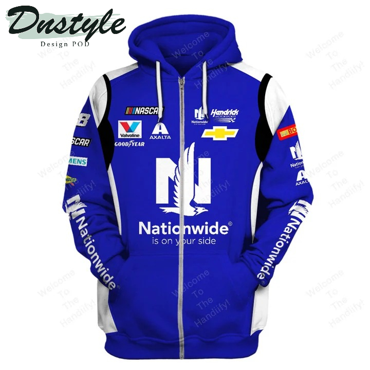 Alex Bowman Hendrick Motorsports Racing Nationwide Is On Your Side All Over Print 3D Hoodie