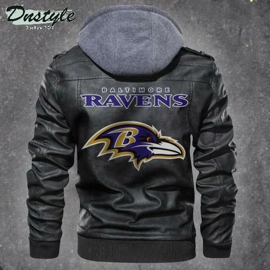 Baltimore Ravens NFL Football Leather Jacket