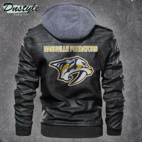 Nashville Predators Nhl Hockey Leather Jacket