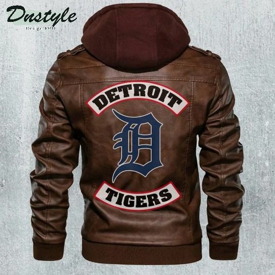 Detroit Tigers Mlb Baseball Leather Jacket