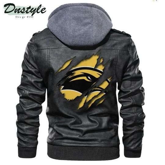 Southern Miss Golden Eagles Ncaa Black Leather Jacket