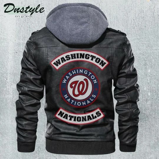Washington Nationals MLB Baseball Leather Jacket