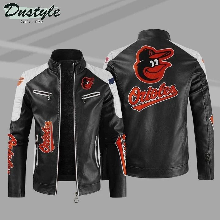 Baltimore Orioles MLB Sport Leather Jacket