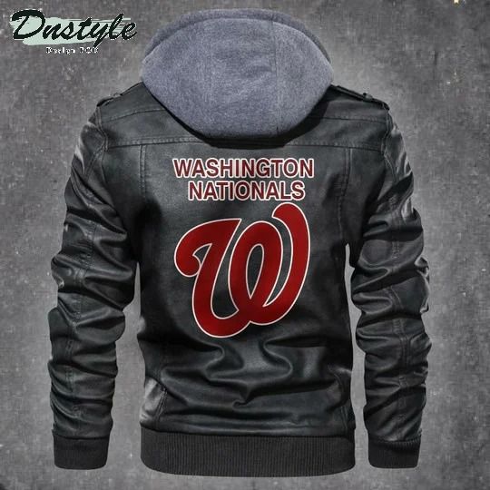 Washington Nationals Mlb Baseball Leather Jacket