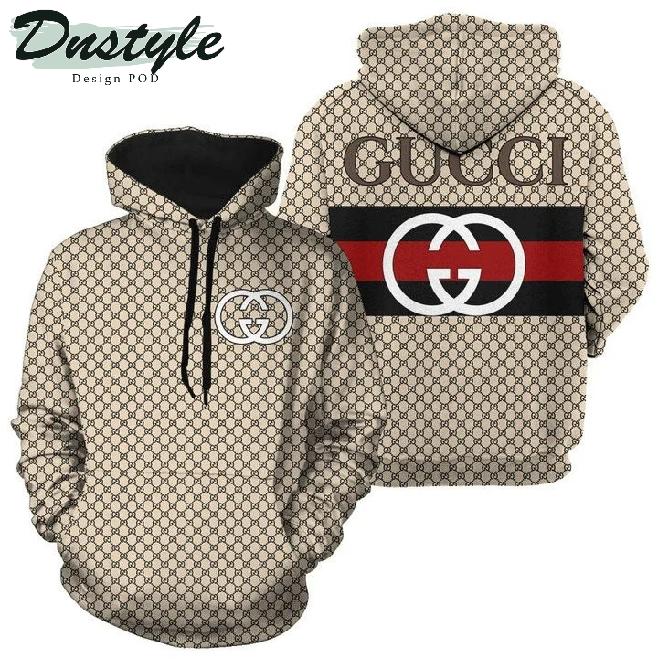 Gucci Logo 3d All Over Print Hoodie